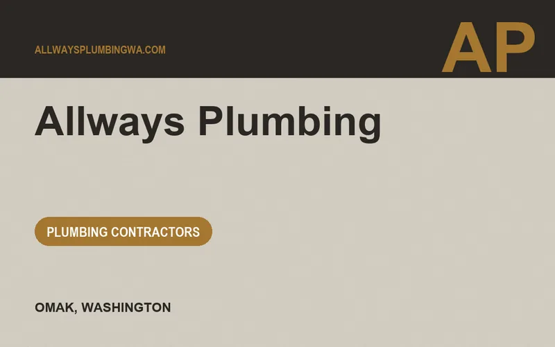 Allways Plumbing in Omak, Washington