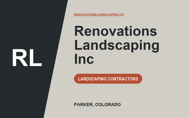 Renovations Landscaping Inc in Parker, Colorado