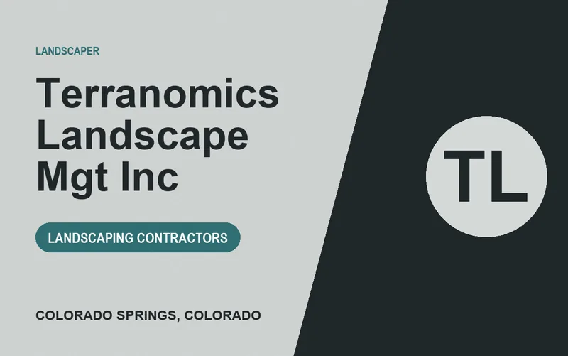 Terranomics Landscape Mgt Inc in Colorado Springs, Colorado