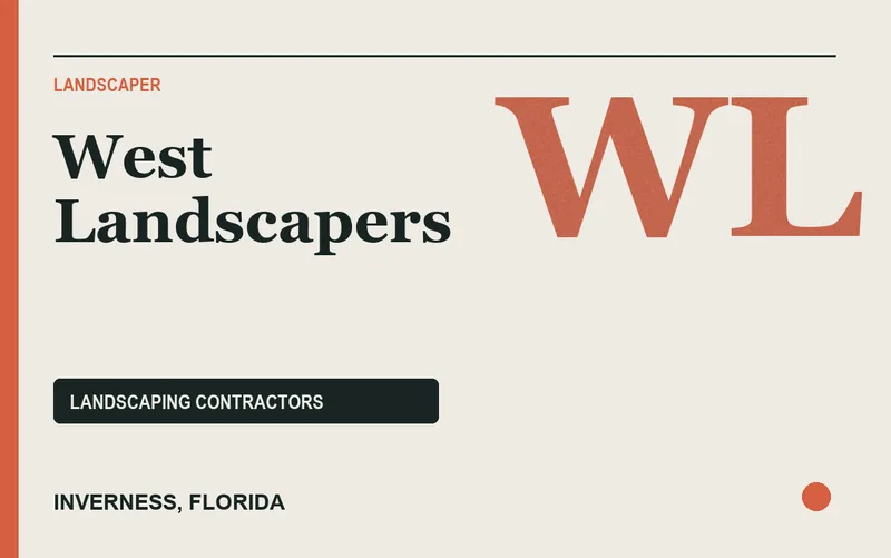 West Landscapers in Inverness, Florida