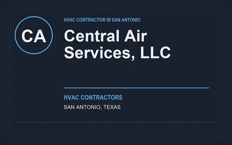 Central Air Services, LLC in San Antonio, Texas