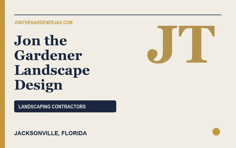 Jon the Gardener Landscape Design in Jacksonville, Florida