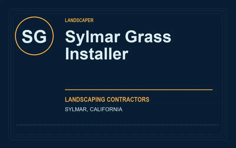 SYLMAR GRASS INSTALLER in Sylmar, California
