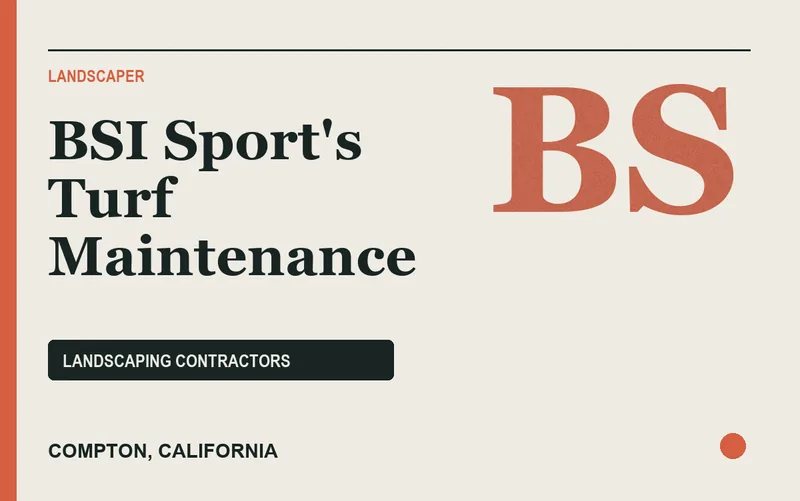 BSI Sport's Turf Maintenance in Compton, California