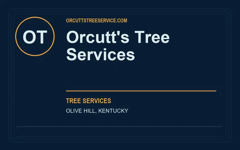 Orcutt's Tree Services in Olive Hill, Kentucky