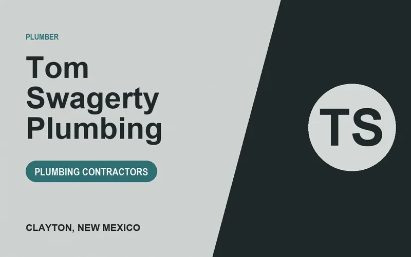 Tom Swagerty Plumbing in Clayton, New Mexico
