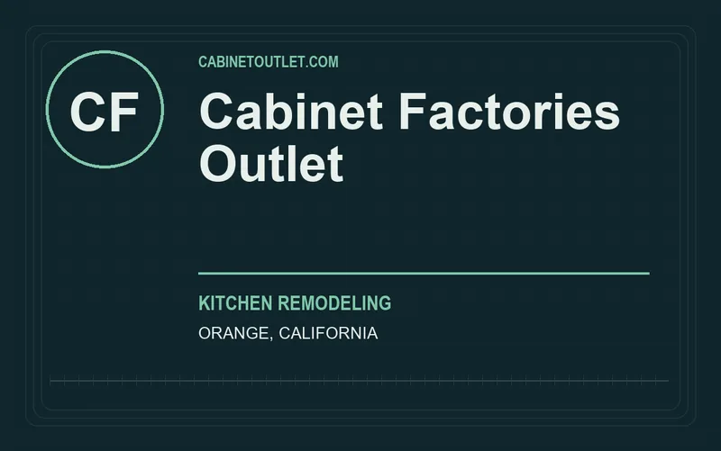 Cabinet Factories Outlet in Orange, California