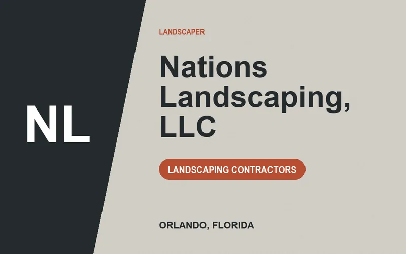 Nations Landscaping, LLC in Orlando, Florida