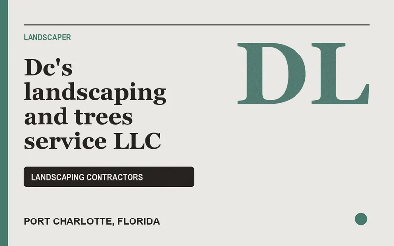 Dc's landscaping and trees service LLC in Port Charlotte, Florida