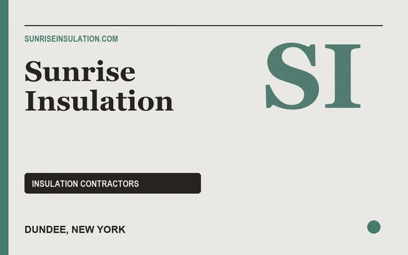 Sunrise Insulation in Dundee, New York