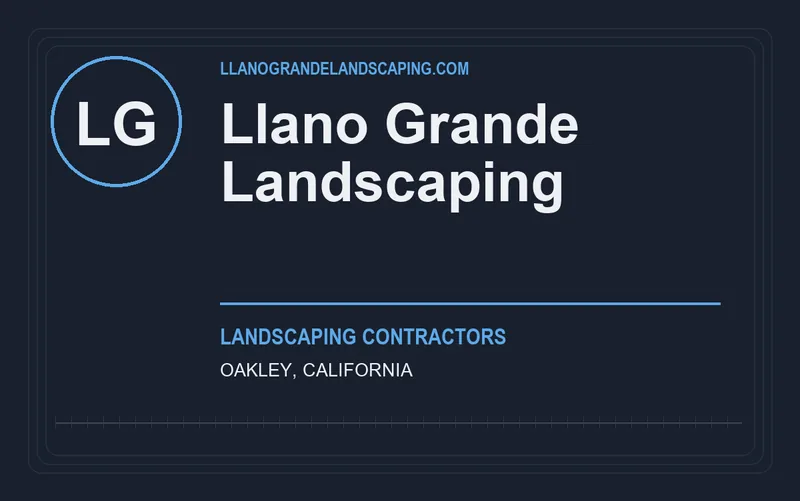 Llano Grande Landscaping in Oakley, California
