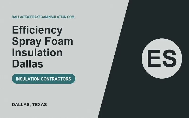 Efficiency Spray Foam Insulation Dallas in Dallas, Texas