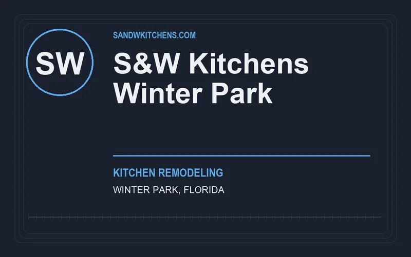 S&W Kitchens Winter Park in Winter Park, Florida