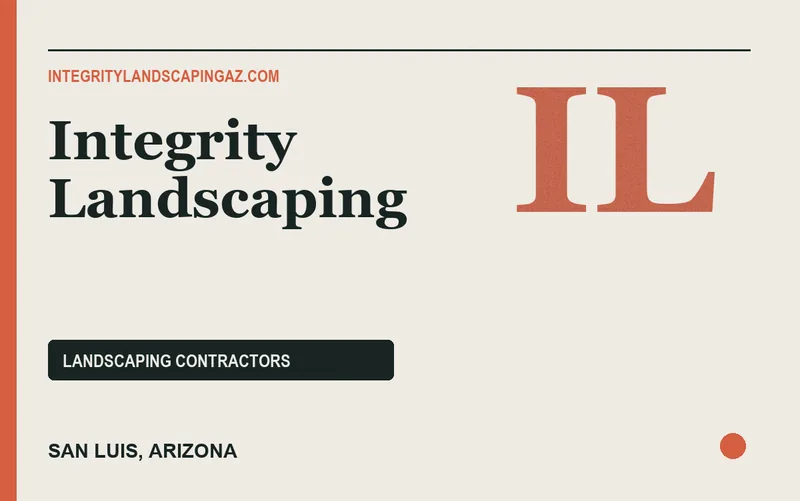 Integrity Landscaping in San Luis, Arizona