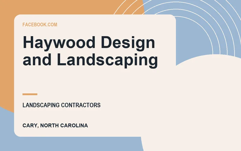 Haywood Design and Landscaping in Cary, North Carolina