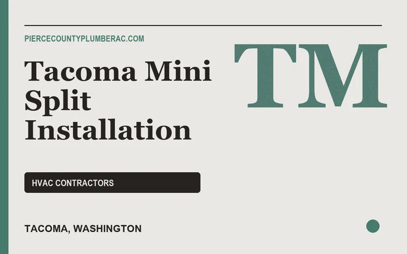 Tacoma Mini Split Installation in Tacoma, Washington