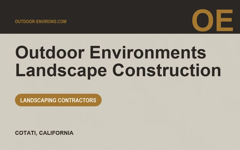 Outdoor Environments Landscape Construction in Cotati, California