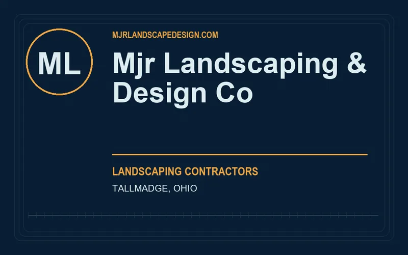 Mjr Landscaping & Design Co in Tallmadge, Ohio