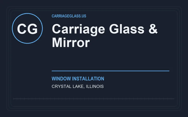 Carriage Glass & Mirror in Crystal Lake, Illinois