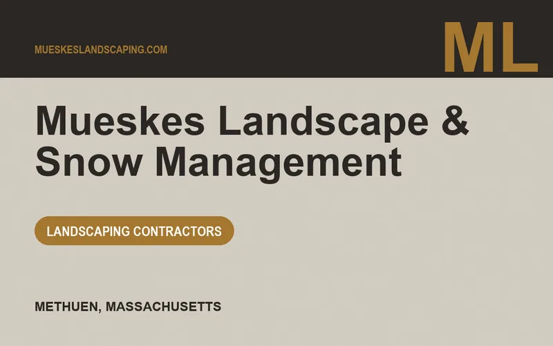 Mueskes Landscape & Snow Management in Methuen, Massachusetts