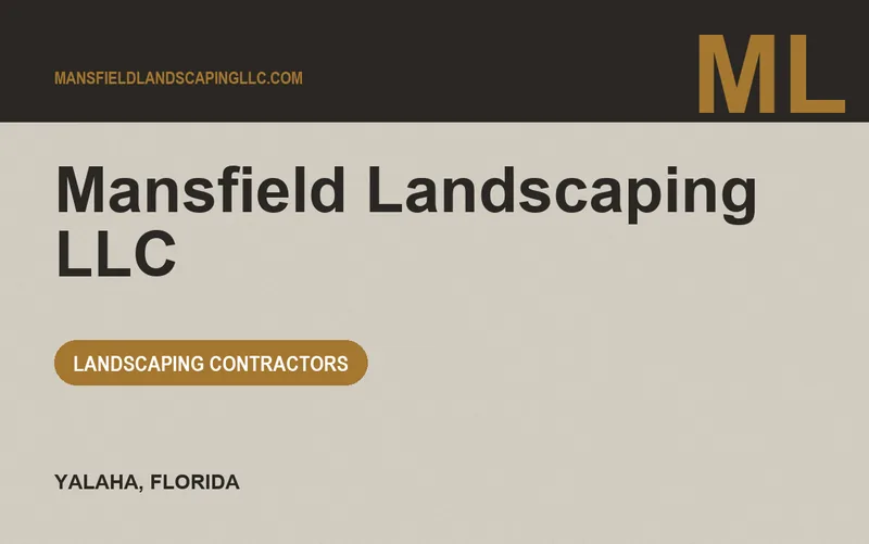 Mansfield Landscaping LLC in Yalaha, Florida
