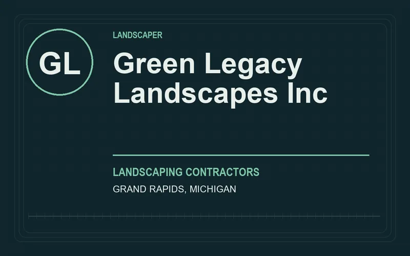 Green Legacy Landscapes Inc in Grand Rapids, Michigan