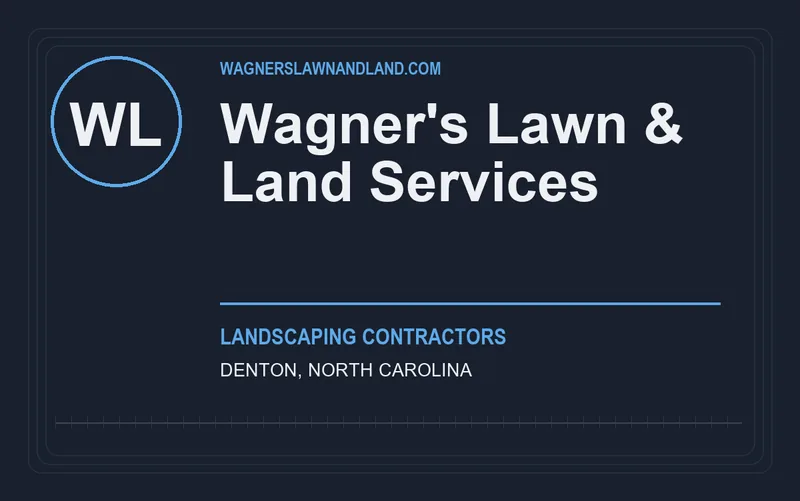 Wagner's Lawn & Land Services in Denton, North Carolina