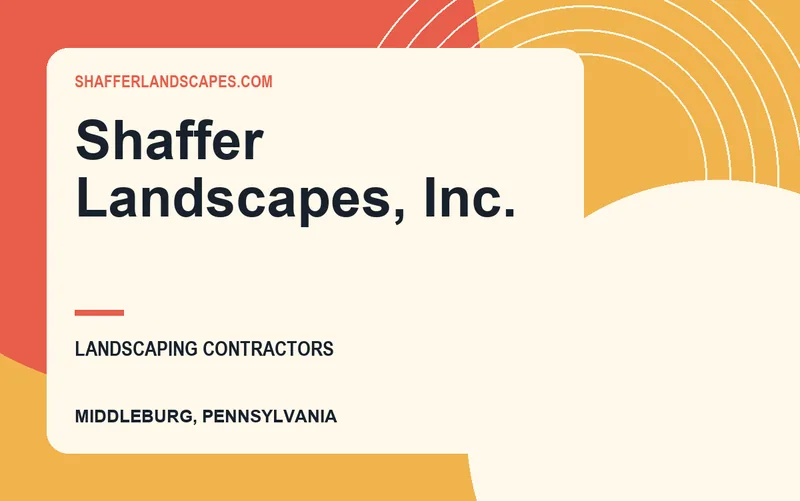 Shaffer Landscapes, Inc. in Middleburg, Pennsylvania