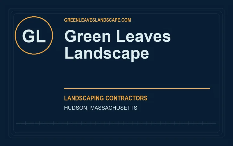 Green Leaves Landscape in Hudson, Massachusetts