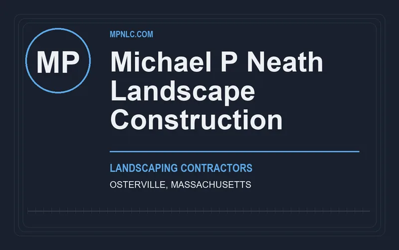 Michael P Neath Landscape Construction in Osterville, Massachusetts