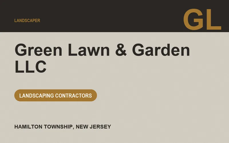 GREEN LAWN & GARDEN LLC in Hamilton Township, New Jersey