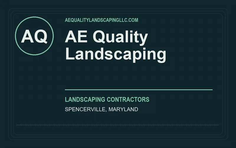AE Quality Landscaping in Spencerville, Maryland