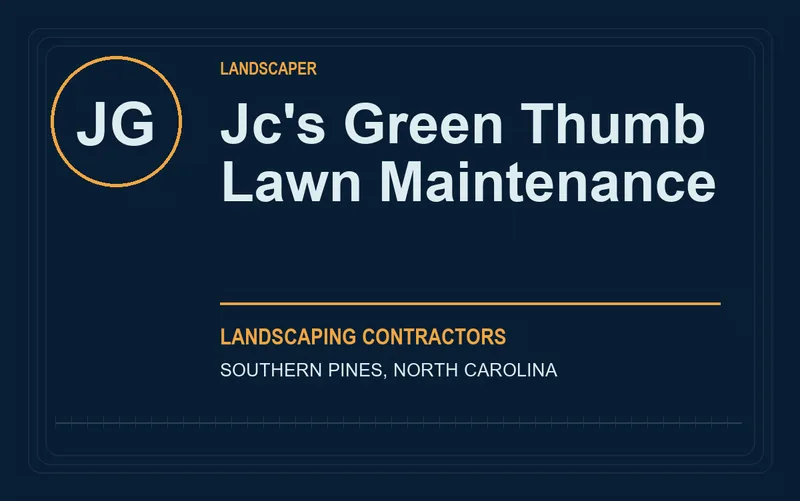 Jc's Green Thumb Lawn Maintenance in Southern Pines, North Carolina