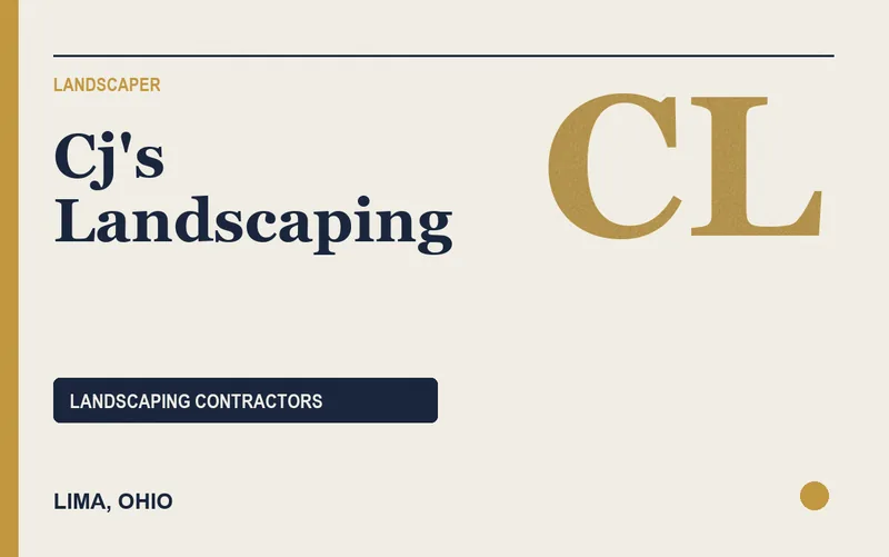 Cj's Landscaping in Lima, Ohio