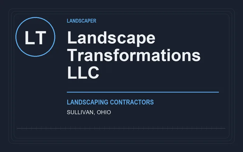Landscape Transformations LLC in Sullivan, Ohio