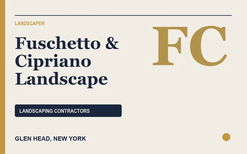 Fuschetto & Cipriano Landscape in Glen Head, New York
