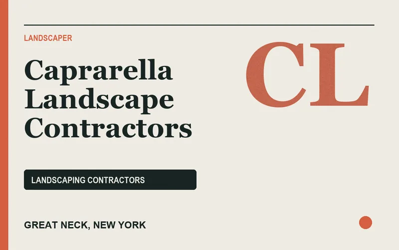 Caprarella Landscape Contractors in Great Neck, New York