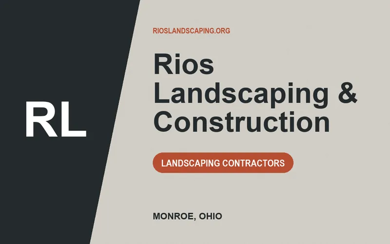 Rios Landscaping & Construction in Monroe, Ohio