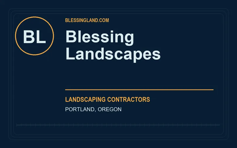 Blessing Landscapes in Portland, Oregon