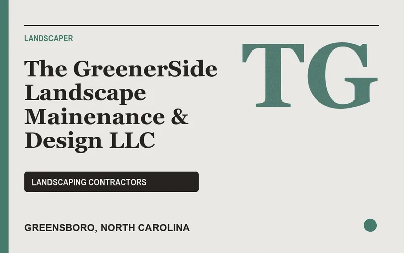 The GreenerSide Landscape Mainenance & Design LLC in Greensboro, North Carolina