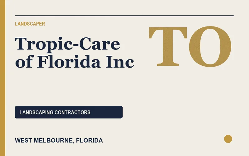 Tropic-Care of Florida Inc in West Melbourne, Florida