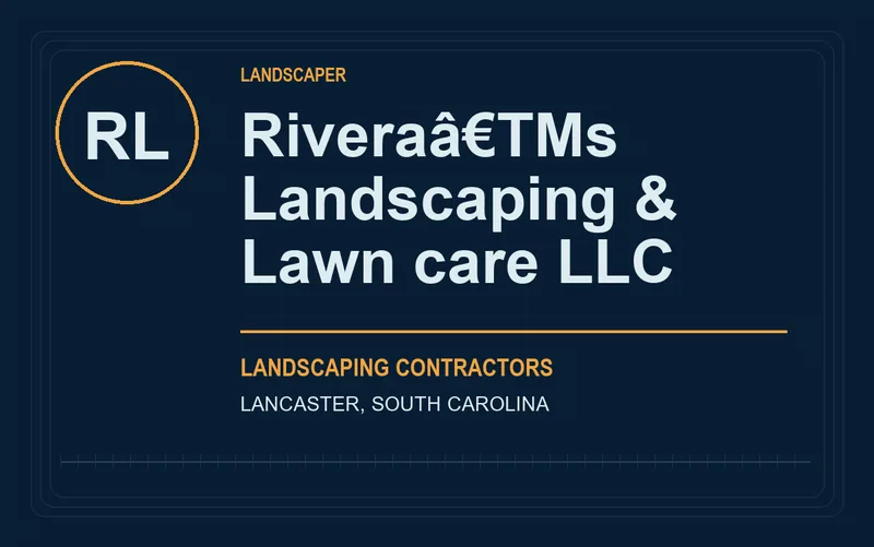 Riveraâ€TMs Landscaping & Lawn care LLC in Lancaster, South Carolina