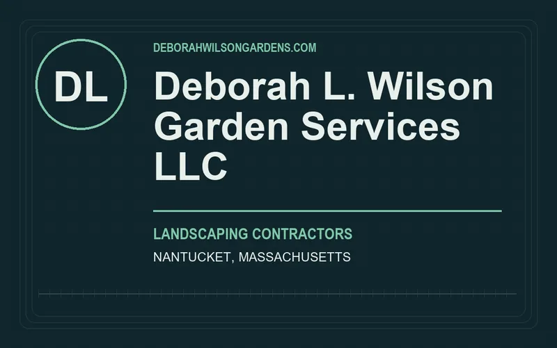 Deborah L. Wilson Garden Services LLC in Nantucket, Massachusetts