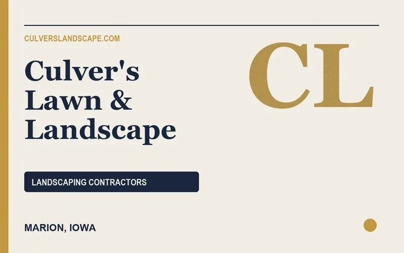 Culver's Lawn & Landscape in Marion, Iowa