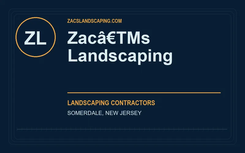 Zacâ€TMs Landscaping in Somerdale, New Jersey