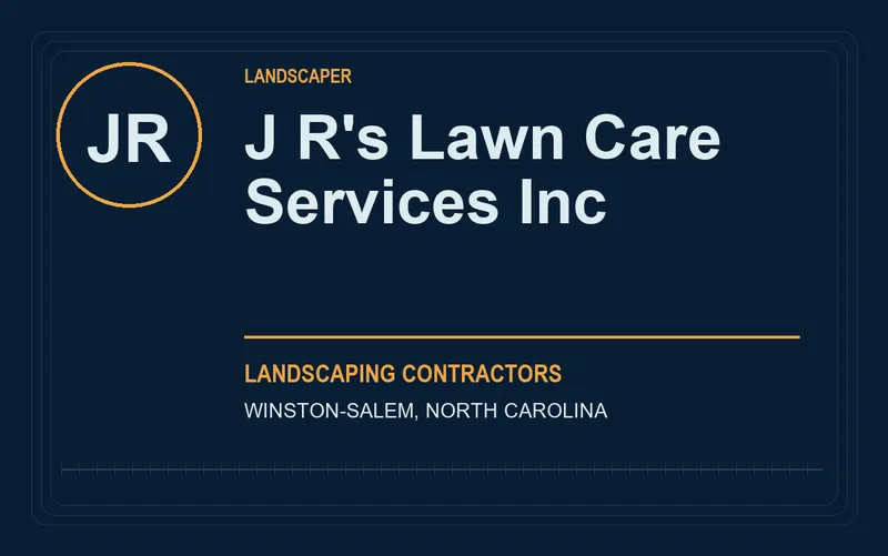 J R's Lawn Care Services Inc in Winston-Salem, North Carolina