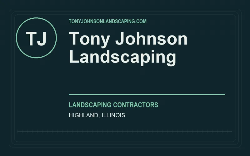 Tony Johnson Landscaping in Highland, Illinois