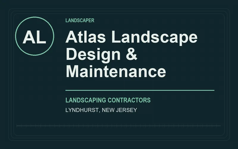 Atlas Landscape Design & Maintenance in Lyndhurst, New Jersey