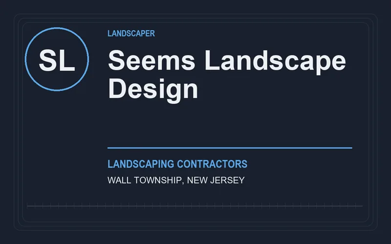 Seems Landscape Design in Wall Township, New Jersey