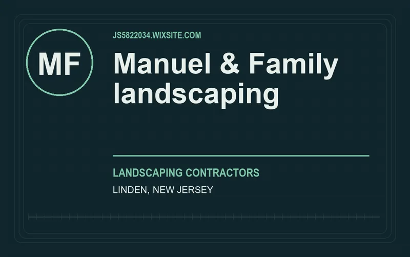 Manuel & Family landscaping in Linden, New Jersey